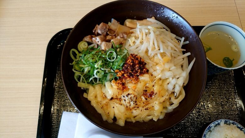 味噌チーズまぜそば 凛々亭古川店 大崎市 とーちゃんワークログ